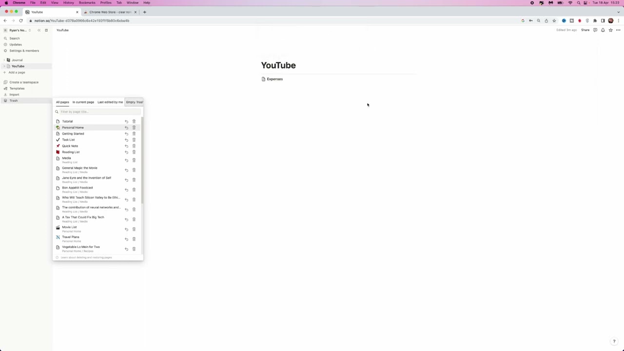 How To Delete All Trash in Notion At Once