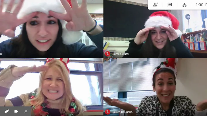 The 12 Days of Google Meet- Ruth Chaffee Staff