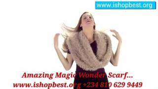 Amazing wonder versatile magic scarf