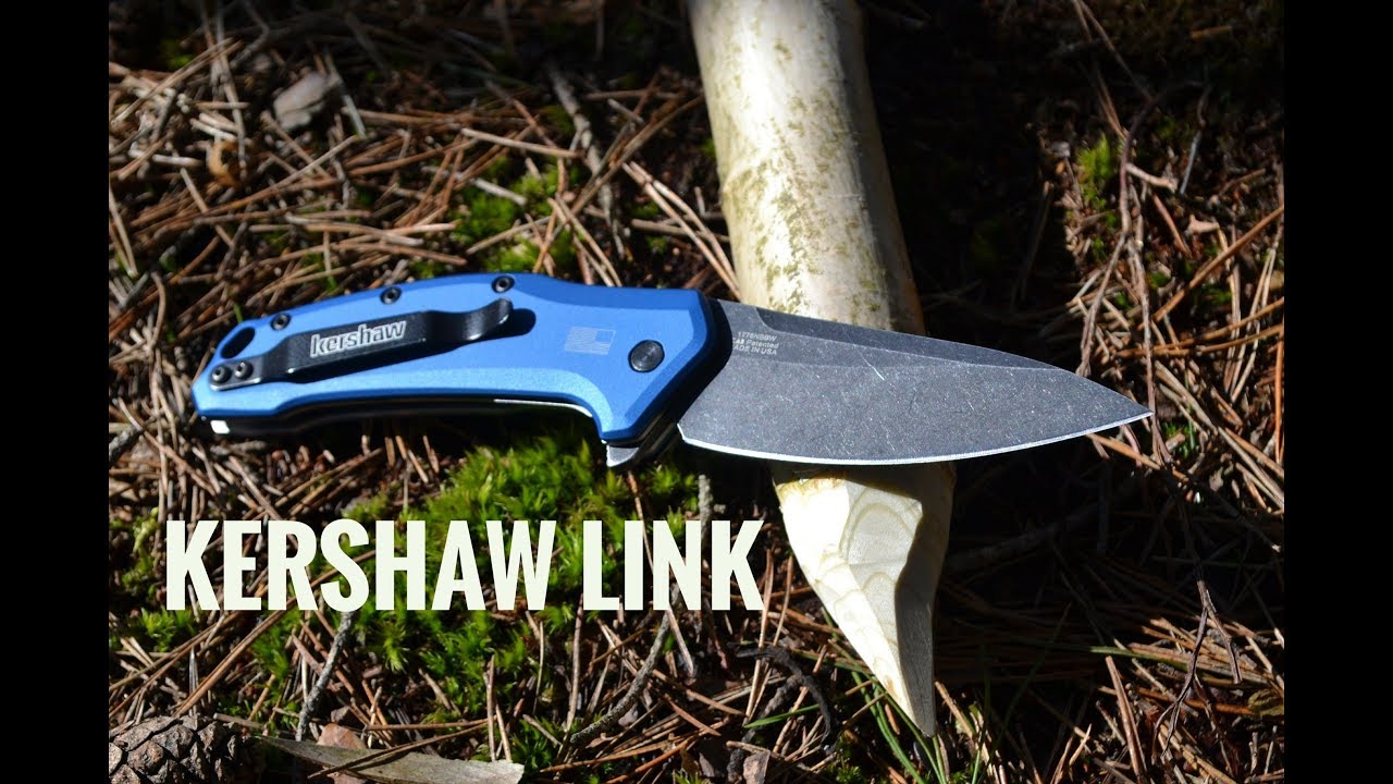 Kershaw Link blue.Тест. Test.