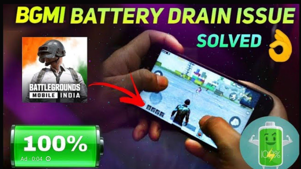 Bgmi battery drain problem | Bgmi battery drain problem solution |Bgmi Low end device battery drain
