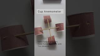 Anemometer - Insta :@mayurijuly #stemeducationforkids #stem #playideas #kids #shorts