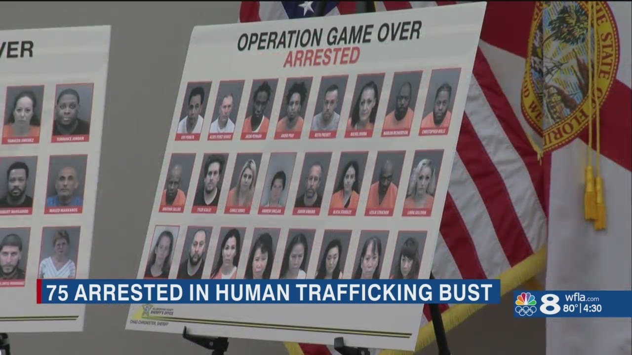 Record number of people arrested in Super Bowl human trafficking sting ...