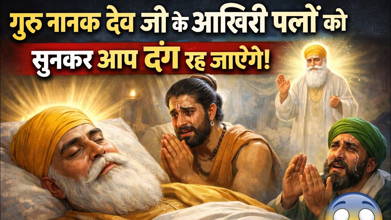  Guru Nanak Dev Ji Joti Jot Story गुरु नानक देव जी के आखिरी पलों को सुनकर आप दंग रह जाएंगे।