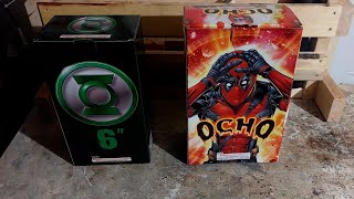 6 Green Lantern Vs 8 Ocho Canister Shells