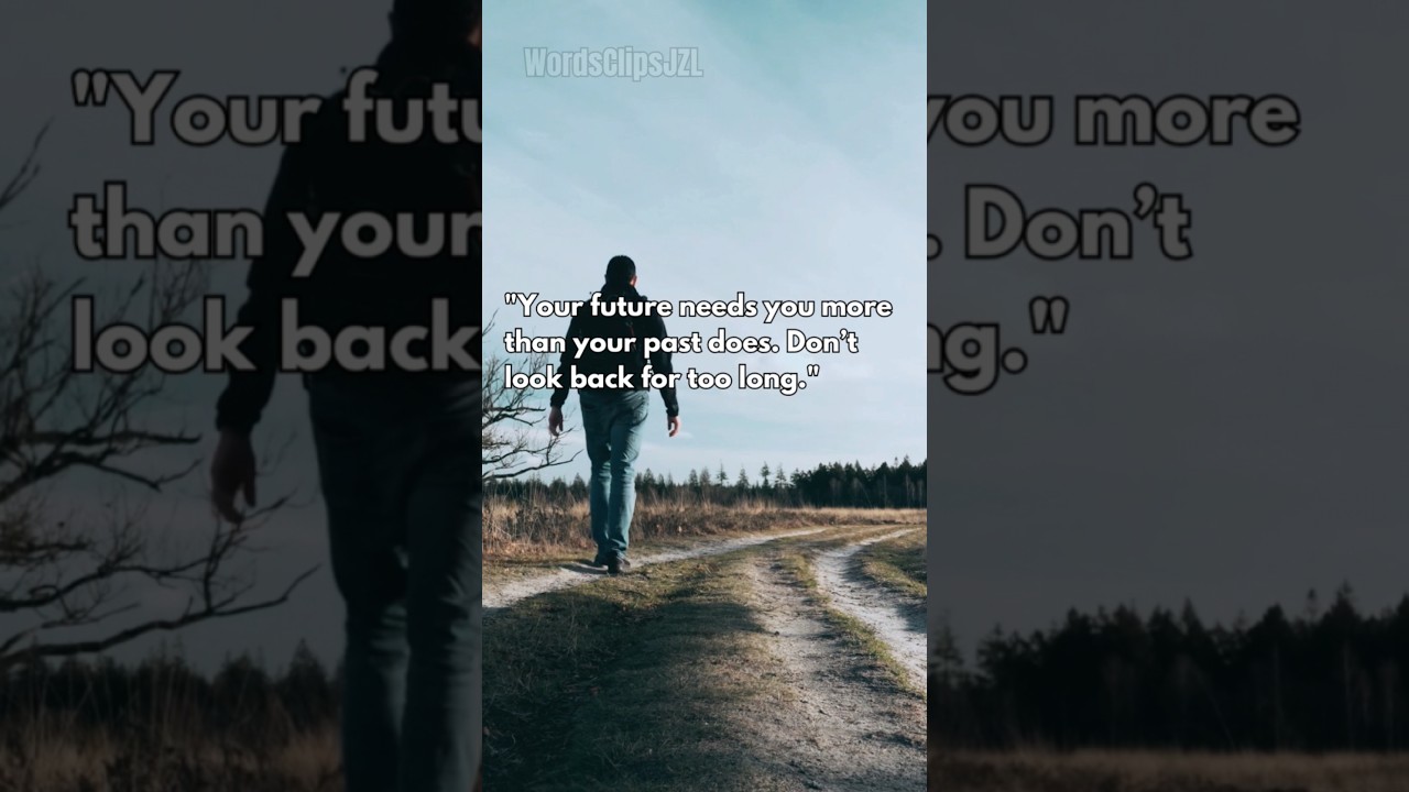 Your future matters more than your past. 