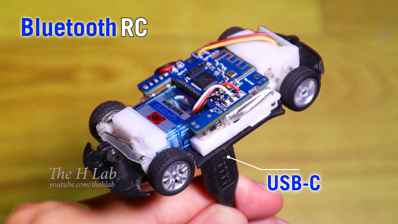 Pocket Bluetooth RC car PCB from JLCPCB YouTube