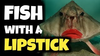 Red-Lipped Batfish The Lipstick-Wearing Fish That Walks