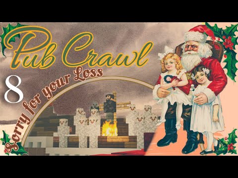 The Sun Inn - Day 8 - Christmas Pub Crawl In Minecraft 2023