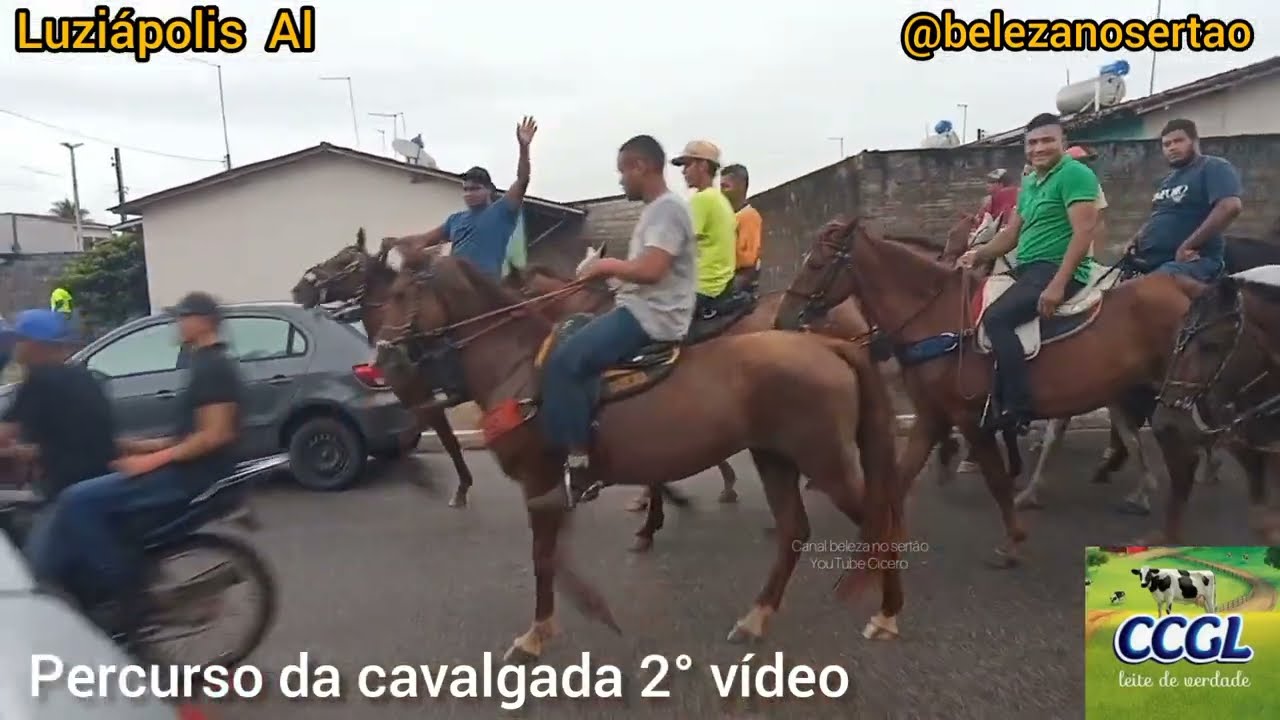 cavalgada de  Luziápolis Al 05/06/22