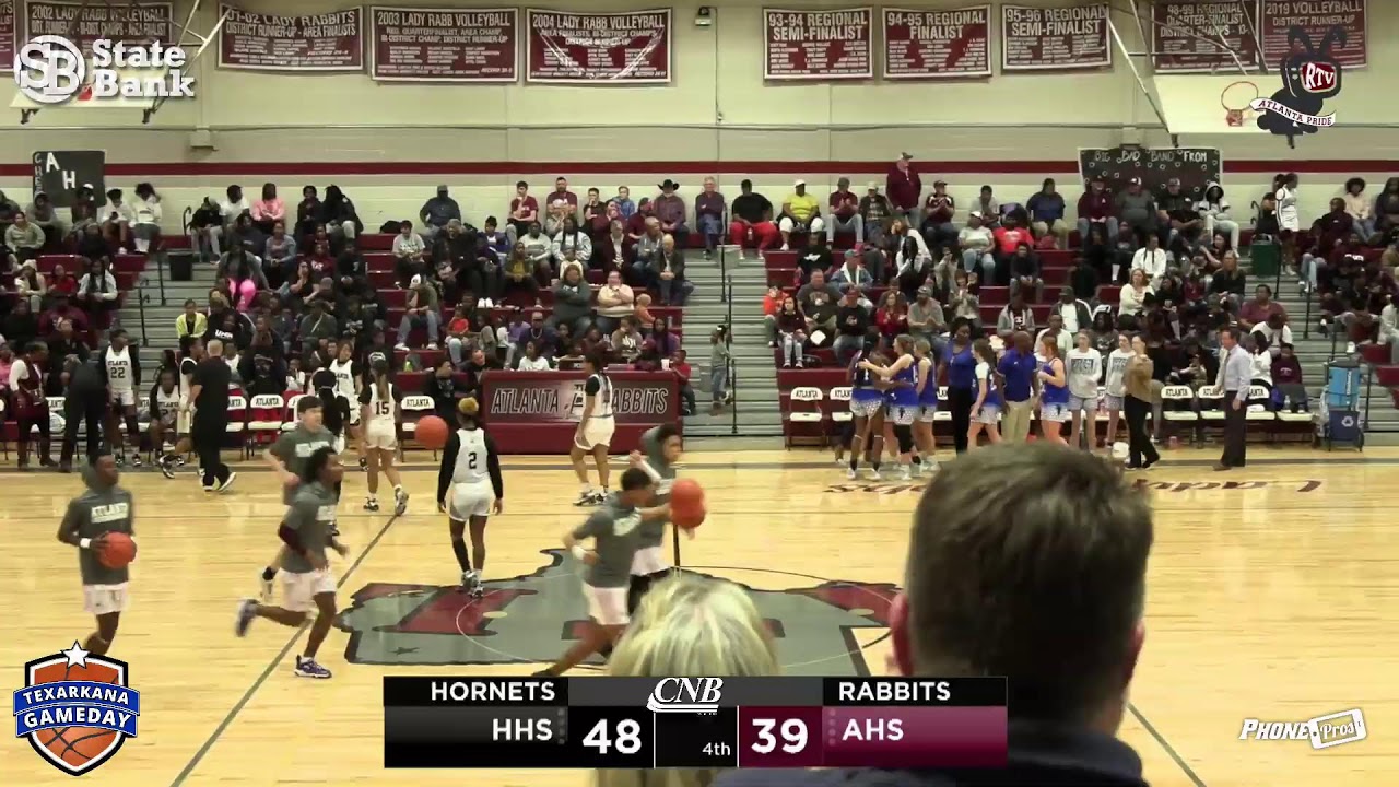 Atlanta Lady Rabbits vs Hooks Lady Hornets Varsity Basketball