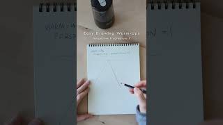 Easy Drawing Warm-Ups:  Draw Perspective Progressions 1