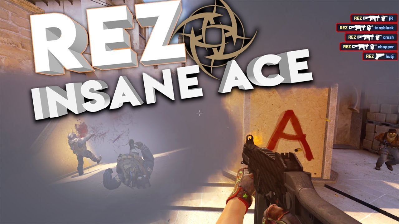 CS:GO - REZ INSANE ACE! (Fragclip) - YouTube