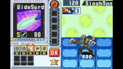 MMBN6 Default Folder, No HP Memory Run - Part 7: SlashMan