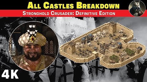 Trader ALL Castles Revealed | Stronghold Crusader Definitive Edition