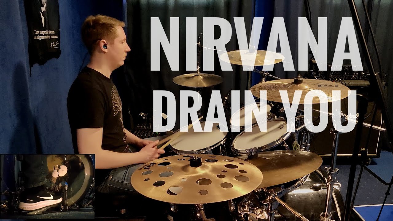 Nirvana Drain You Drum Cover 18 YouTube