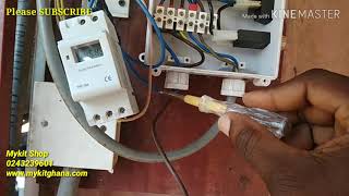 How to program and wire programmable timer switch