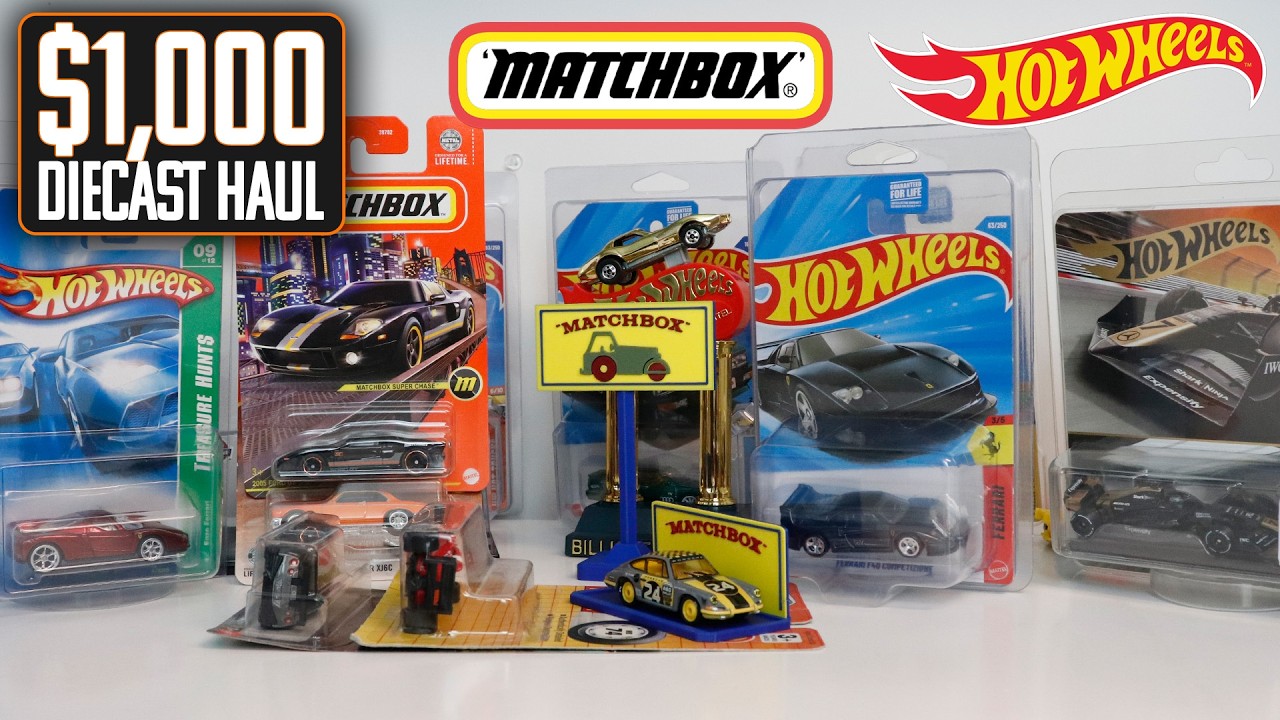 My $1,000 Diecast Convention Haul
