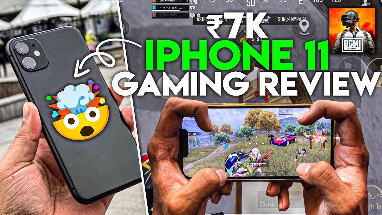 ₹7,000 iPhone 11 Worth It for Gaming in 2026? 😱 BGMI FPS, Lag, Heating & Battery Test 2026 