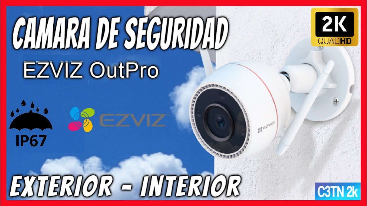 Cámaras de seguridad para exteriores EZVIZ