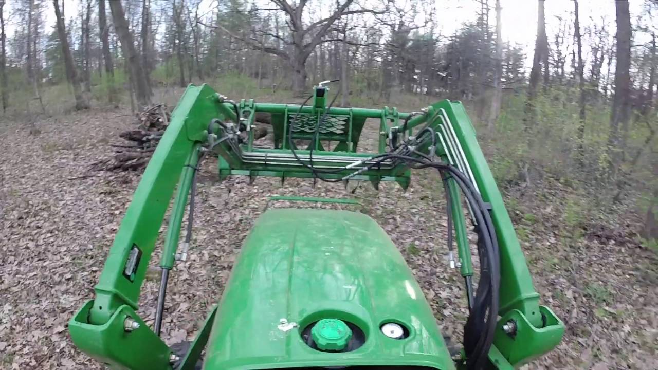 John Deere 3038e Grapple Series (Part 5) ***IN ACTION*** YouTube