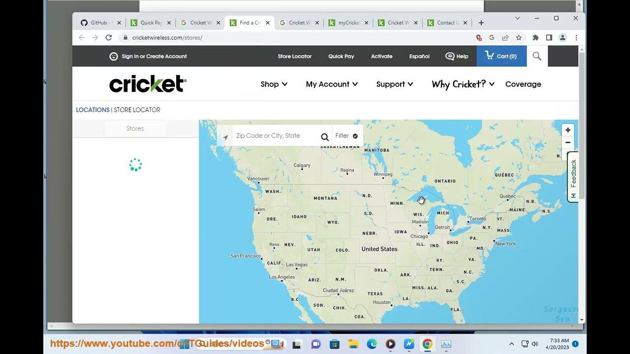 How to pay cricket wireless bill cricket wireless quick pay youtube