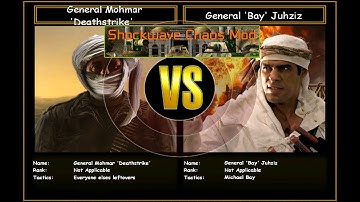 C&C Generals Shockwave Chaos GC GLA Bandana VS GLA Explosive | Hard