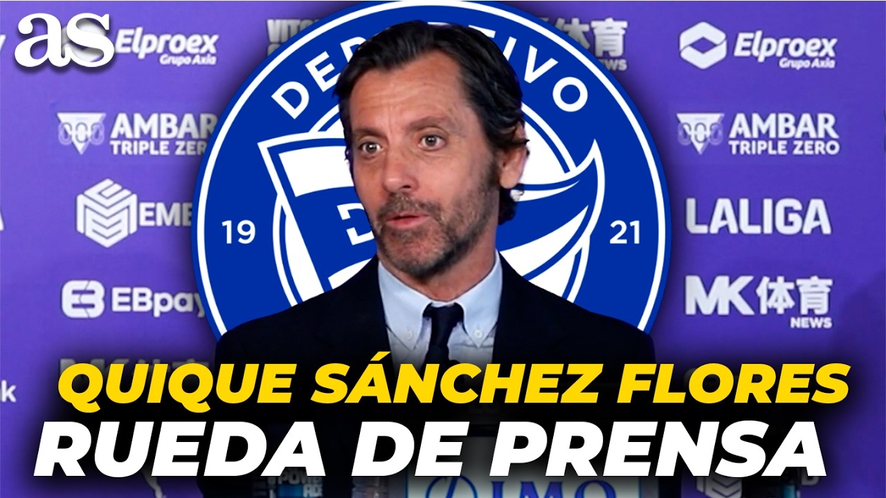 RUEDA DE PRENSA COMPLETA: PRESENTACIÓN de QUIQUE SÁNCHEZ FLOERES comoNUEVO ENTREANDOR del ALAVÉS