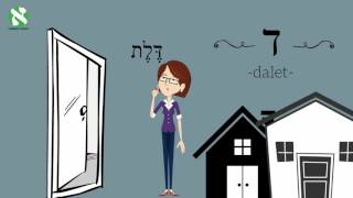 Let's Learn the Hebrew Alphabet - The Hebrew Letters, part 1 - Hebrew Starter's Packet