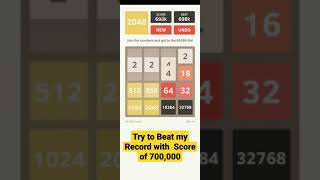 2048 (4x4):700,000 Score You Can Beat It?