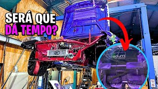 O CARRO ESTÁ TODO DESMONTADO… VAI DAR TEMPO PARA A PRÓXIMA ETAPA🇯🇵?!