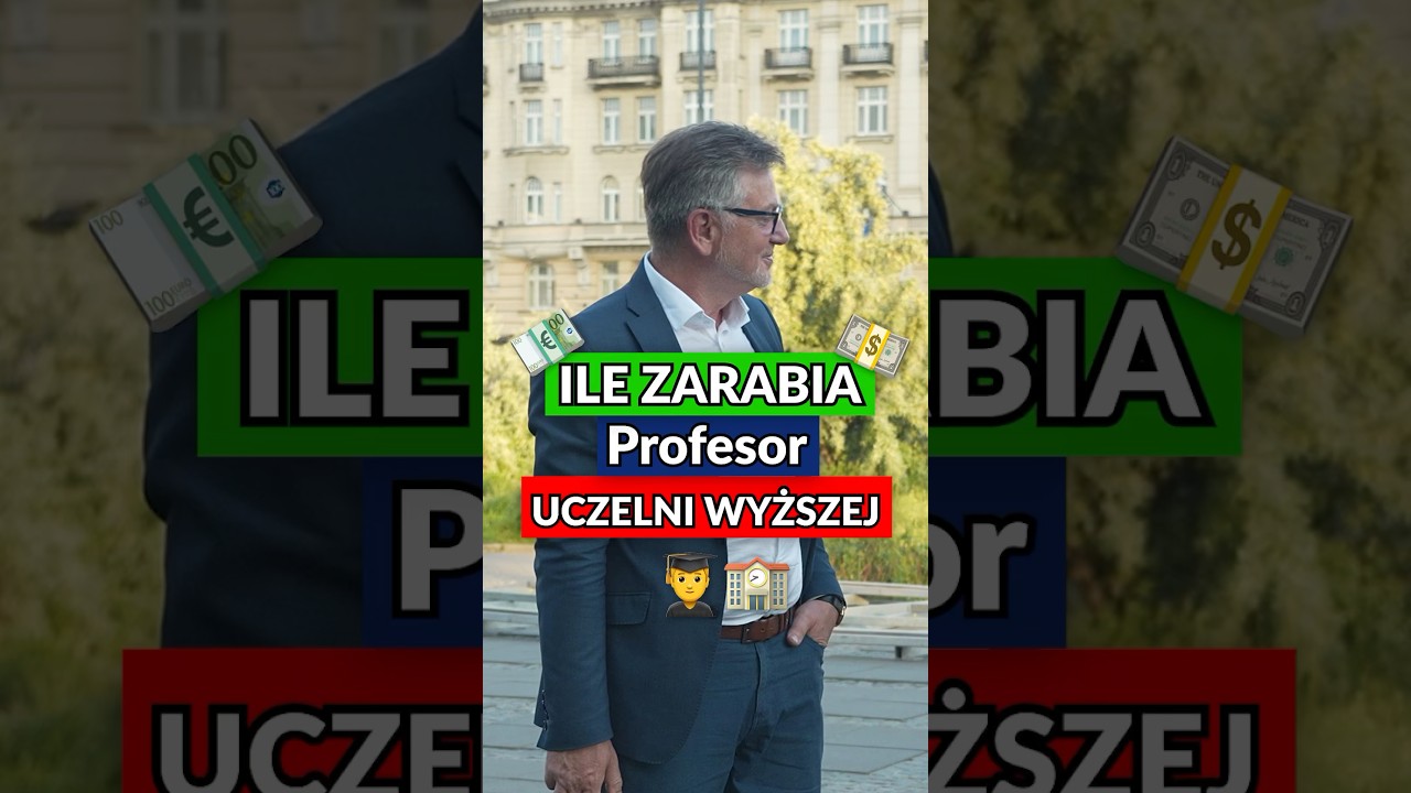 Ile zarabia Profesor uczelni wyższej? 💵👨‍🏫 