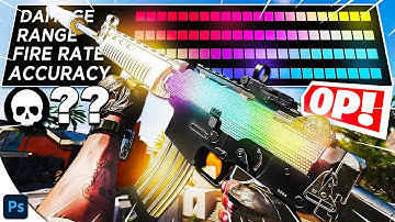 How To Make Rainbow Diamond Camo For Your BOCW or Warzone Thumbnails *TUTORIAL* | Free Template