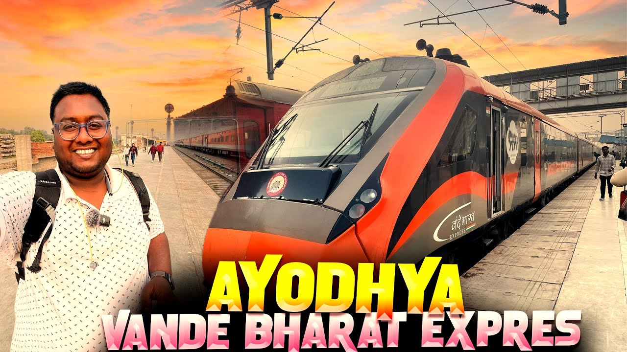 🚄 Delhi to Ayodhya Vande Bharat Experience | Train No. 22426 | Chair Car Review