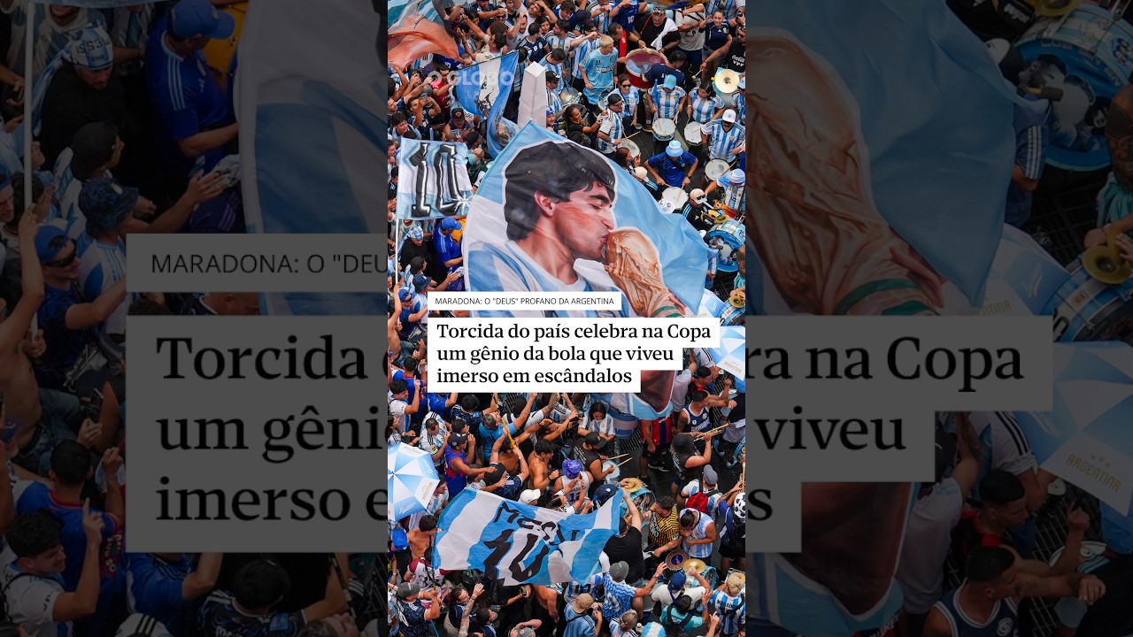 Maradona, o deus profano da Argentina