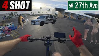 Riding Phoenix’s Most Dangerous Street to a Quadruple Shooting Scene 🛑 (27th AVE) + New LAW