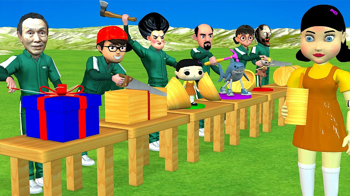 Scary Teacher 3D vs Squid Game: Sawing Wood to Find the Treasure at Max Level 6 Times Challenge!
