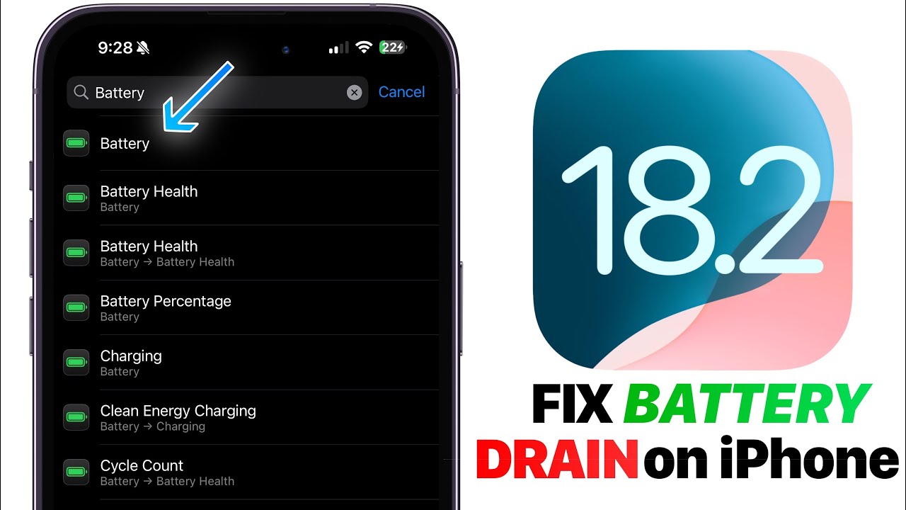 iOS 18.2 - FIX Battery DRAIN on iPhone