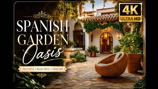 🌿 Small Backyard, Big Style: Create a Beautiful Spanish Garden Oasis at Home