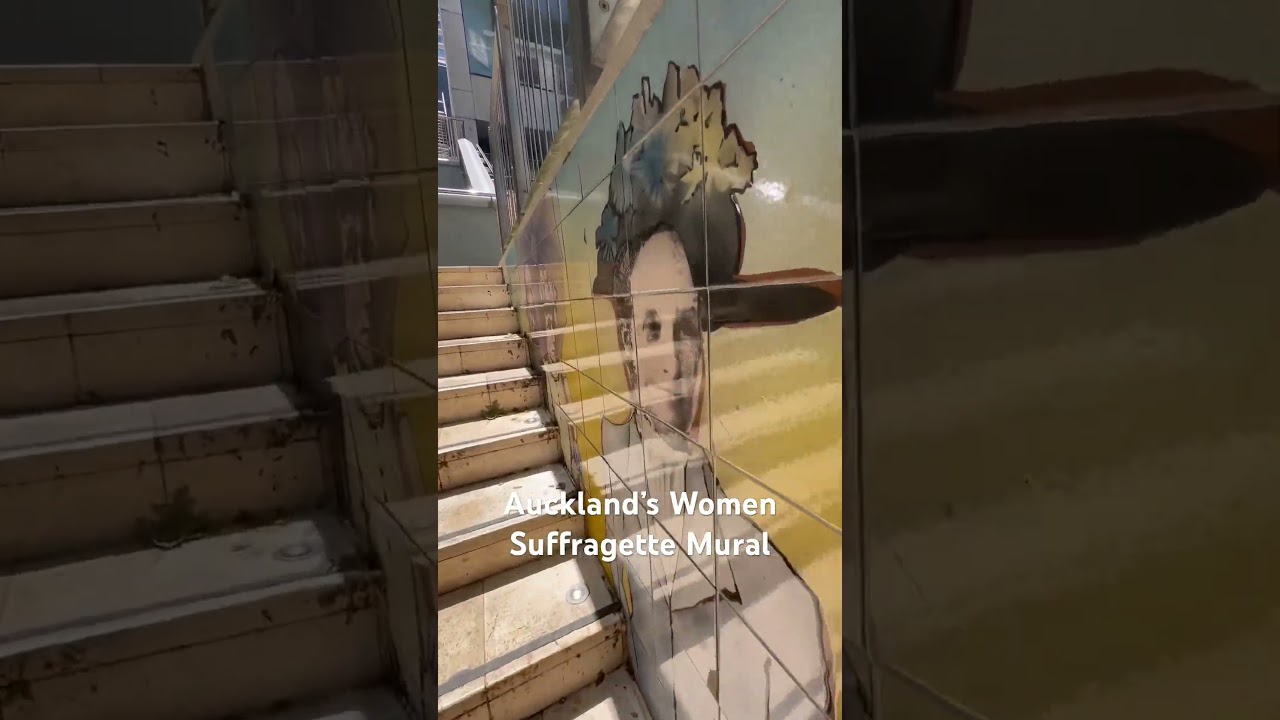 New Zealand Is First Country to Give Women the Vote: Historic City Mural