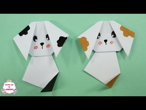 ORIGAMI - Cachorro de papel - Paper dog - Perro de papel