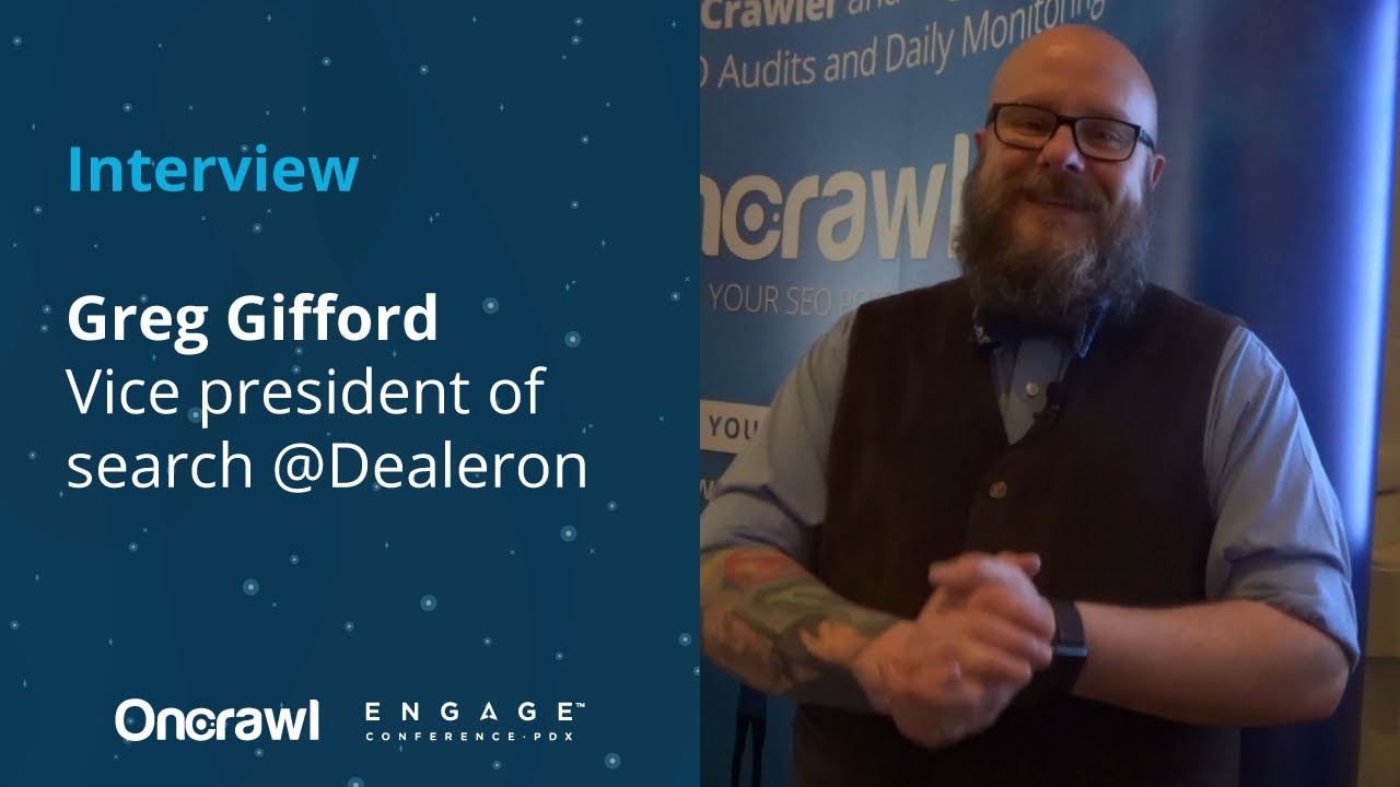 Interview with Greg Gifford Engage YouTube