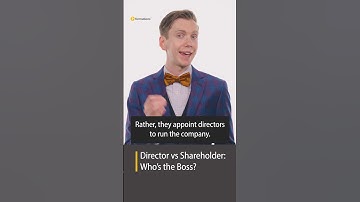 Director vs Shareholder: Who’s the Boss? #shorts #companydirector  #companyshareholder