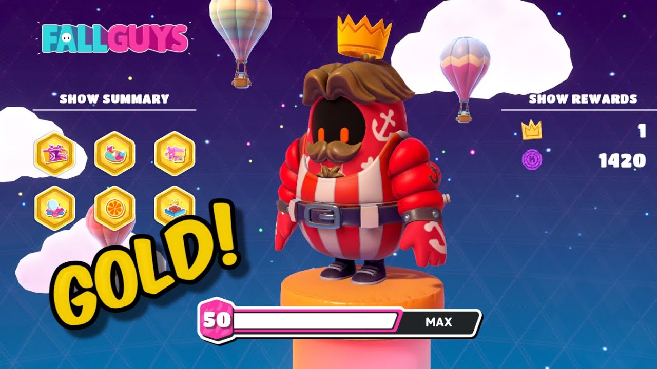 Fall Guys Golden Win: Brick Bobby