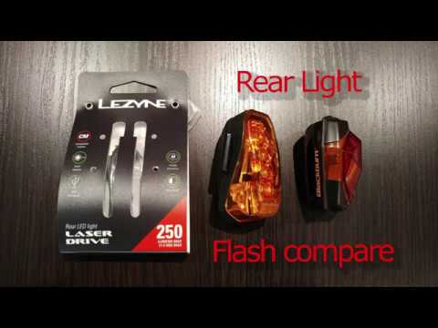 lezyne laser drive 250 rear light