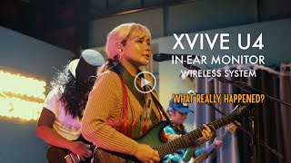 XVIVE U4 In-Ear Monitor Wireless System | What really happened on my first gig with it