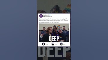 The Dark Side Of Voice Cloning | Elon Musk reshares Shocking Video of Kamala Harris