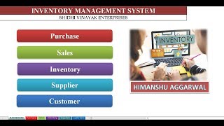 Inventory Management System in Excel