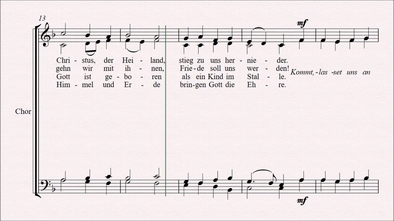 Nun freut euch ihr Christen YouTube