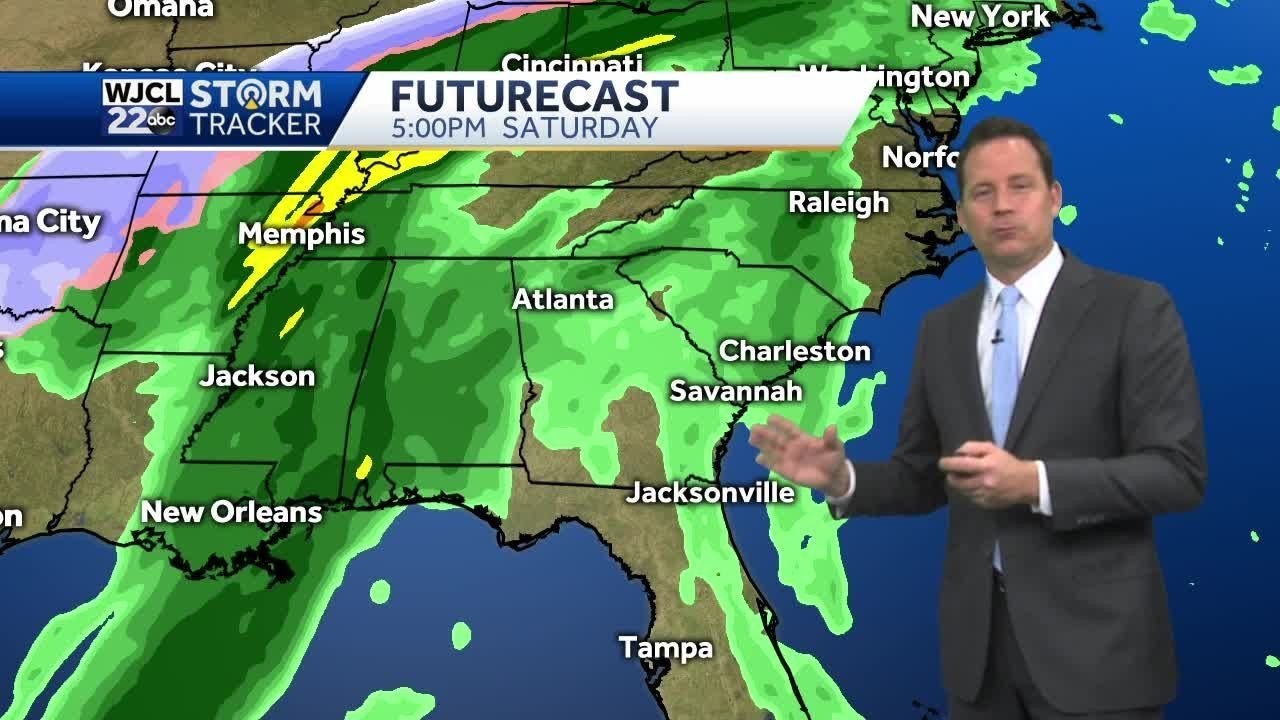 Rain chances set to increase late this week - YouTube